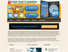 Tablet Screenshot of hideyouripaddress.net